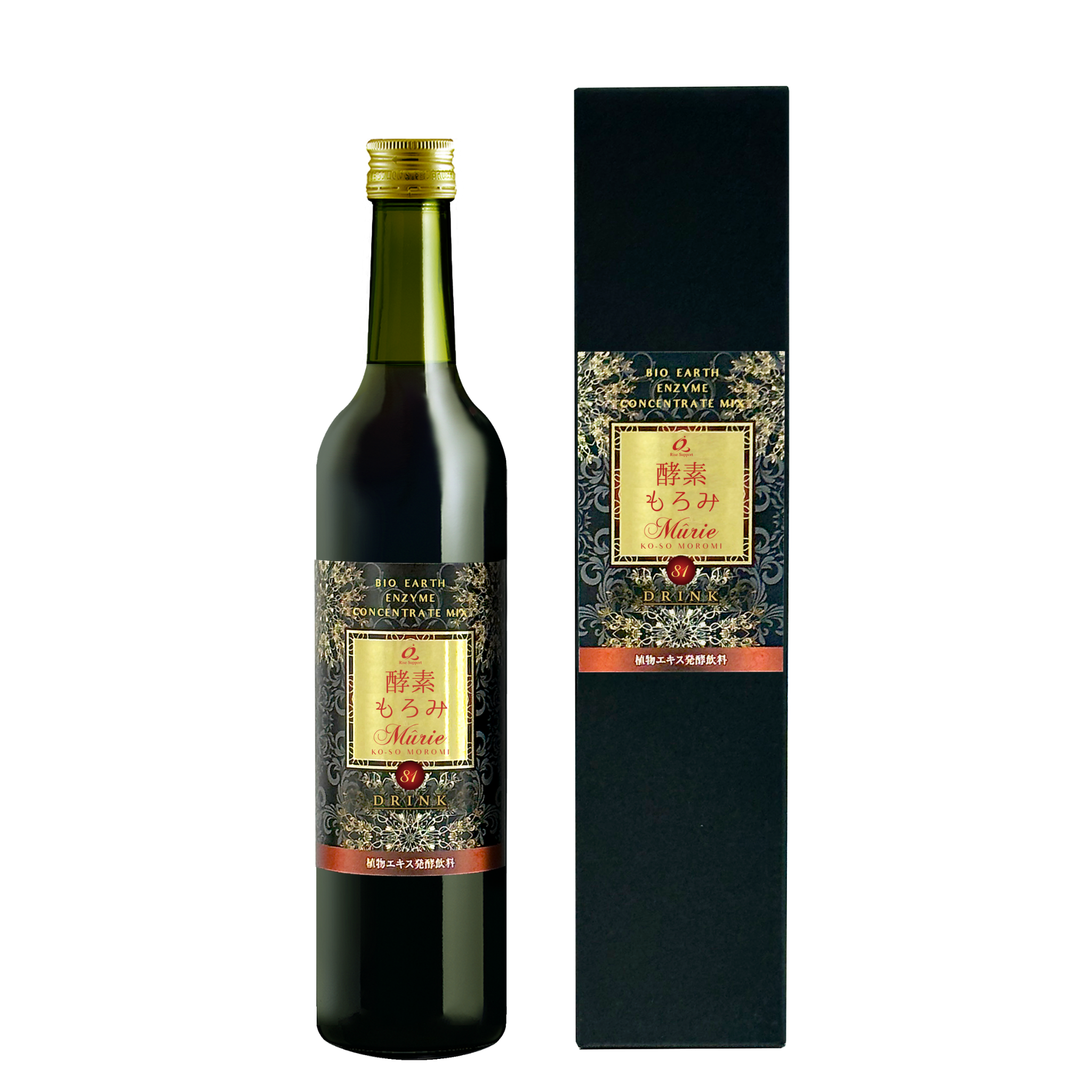 腸活・腸内細菌ケア】酵素もろみミュリ ドリンク 500ml （81種類の植物