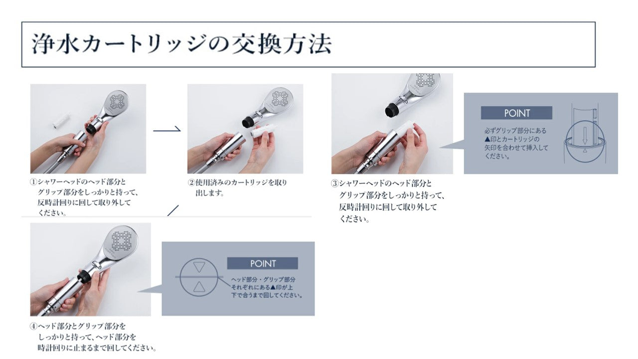 ボリーナアヴァンティ アクア(洗浄機能付)【シャワーヘッド】
