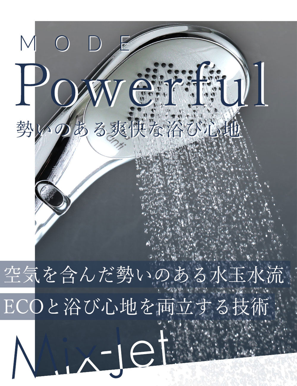 ボリーナアヴァンティ アクア(洗浄機能付)【シャワーヘッド】