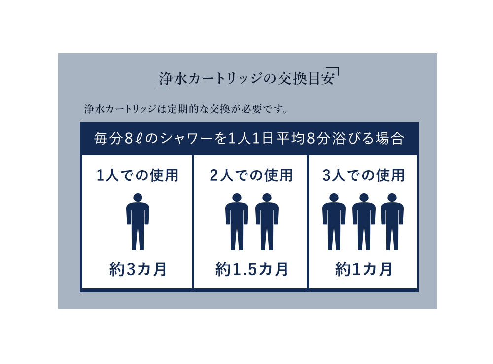 ボリーナ アヴァンティ アクア専用交換カートリッジ【2本セット